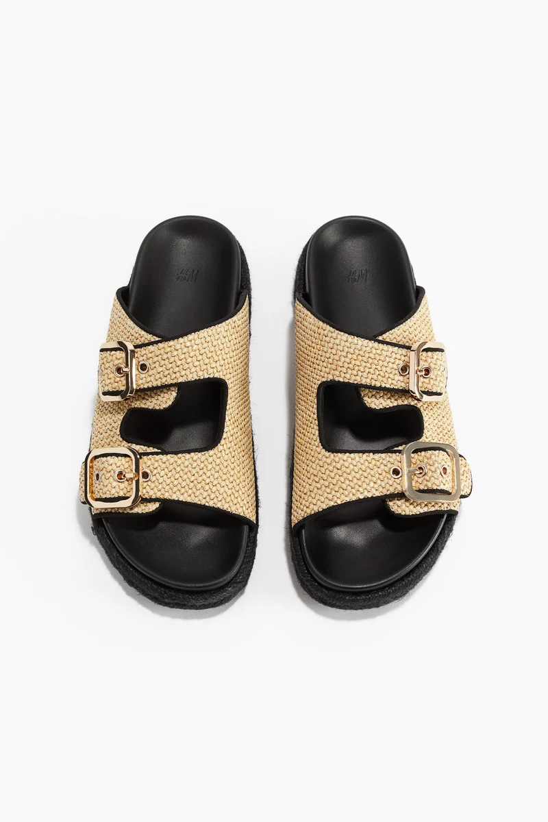اتش اند ام Espadrille-style sandals