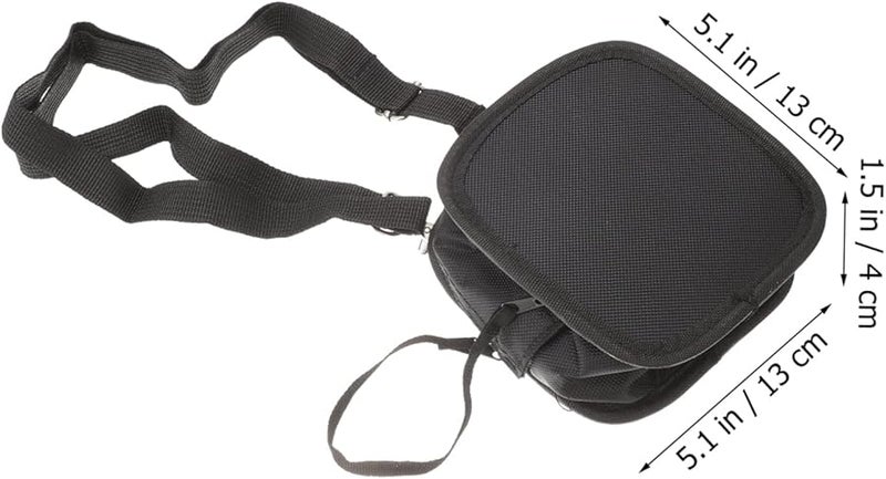 حقيبة مرشحات الكاميرا المحمولة السوداء مع حقيبة قابلة للإزالة لمرشحات عدسات DSLR - Image 4