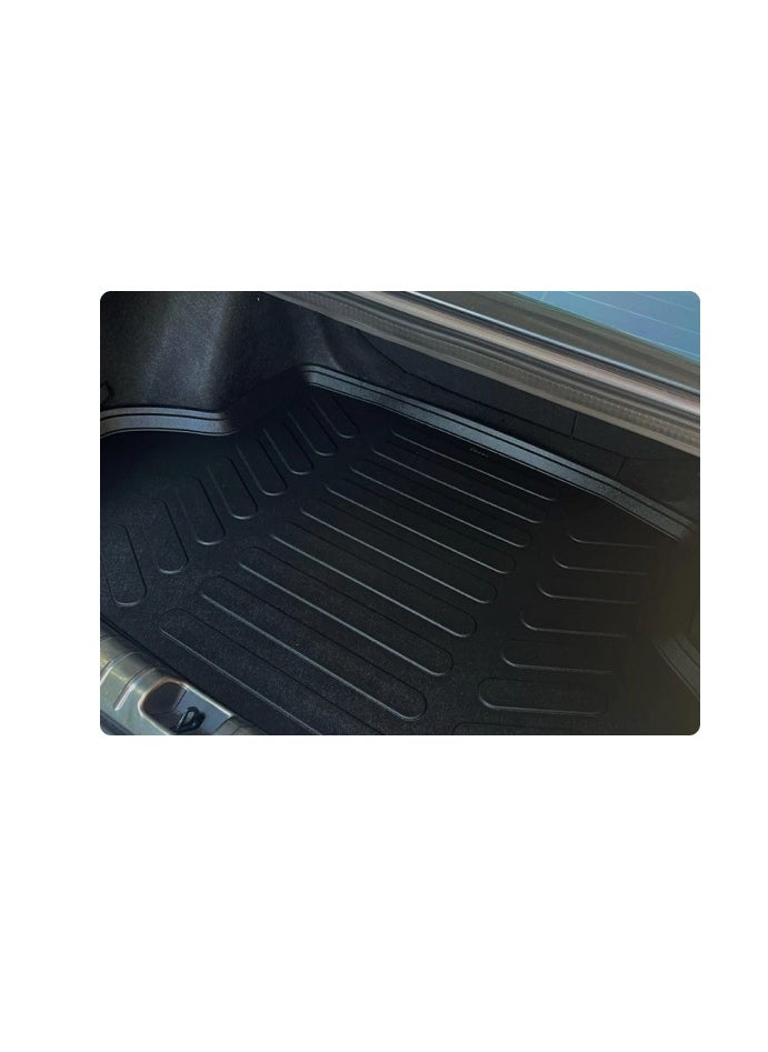 Rizline - RizLiner Toyota Rav4  2019-2024 Floor Mats 3D Custom Fit Compatible with  Car Mats Laser Measured 1st & 2nd Row Floor Liners All Weather Non-Slip (Black) - Image 1