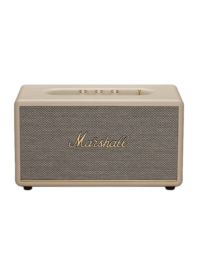 Stanmore III 50W Premium Home Wireless Speaker With Bluetooth 5.2 And Multiple Inputs - Enjoy Signature Sound (Cream) Cream