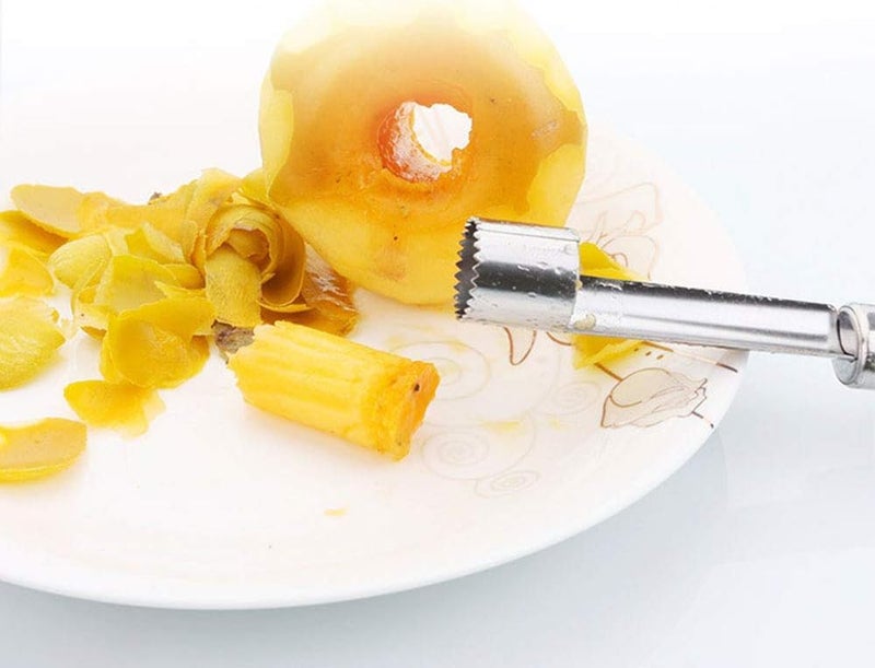 Premium Apple Corer, Fruit Corer Remover Stainless Steel Pear Core Remover Tool for Kitchen Home - Image 3