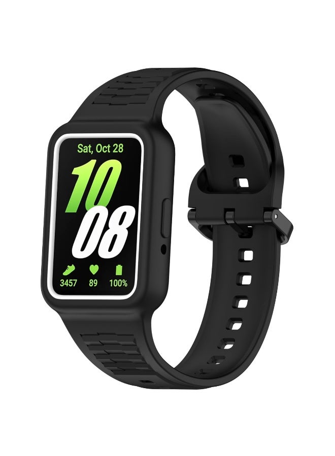 1pcs For Samsung Galaxy Fit 3 SM-390 Replacement Band - TPU Replacement Wrist Watch Band Strap Compatible with Huawei Band 9/Band 8 Smart Watch  - Image 1