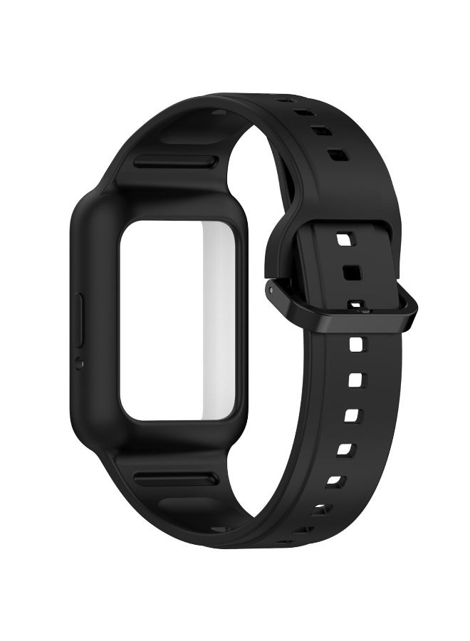 1pcs For Samsung Galaxy Fit 3 SM-390 Replacement Band - TPU Replacement Wrist Watch Band Strap Compatible with Huawei Band 9/Band 8 Smart Watch  - Image 2