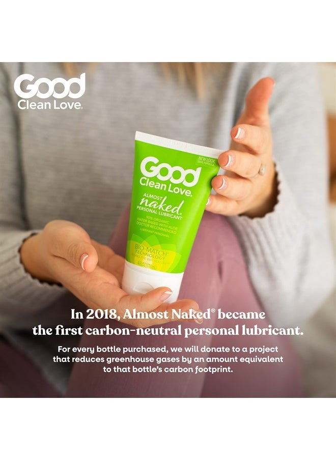 Good Clean Love - Almost Naked Personal Lubricant, Organic Water-Based Lube with Aloe Vera - 1.5 Oz - Image 1