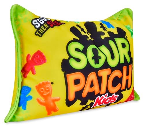 iscream Sour Patch Kids Package Photoreal Print 12" x 7" Microbead Mini Accent Pillow - Image 3