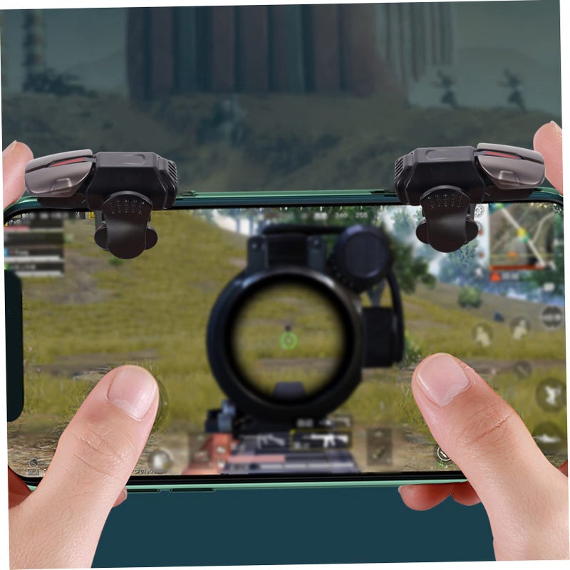 Mobile Game Controller Triggers Pair Lightweight Durable For Enhanced Gaming Experience - Image 3