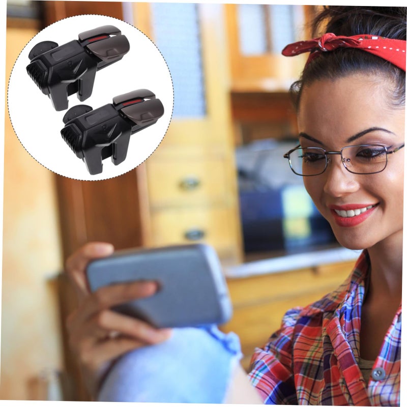 Mobile Game Controller Triggers Pair Lightweight Durable For Enhanced Gaming Experience - Image 5