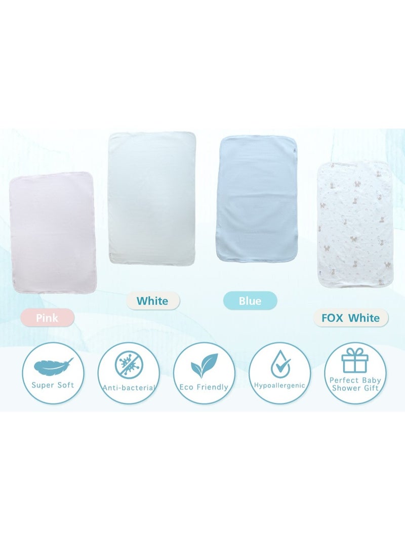 بومة الثلج وسادة واقية من الخيزران مقاومة للماء من Snow Owl (مقاسات S/M/L) - لون أبيض، مقاس M - Image 3