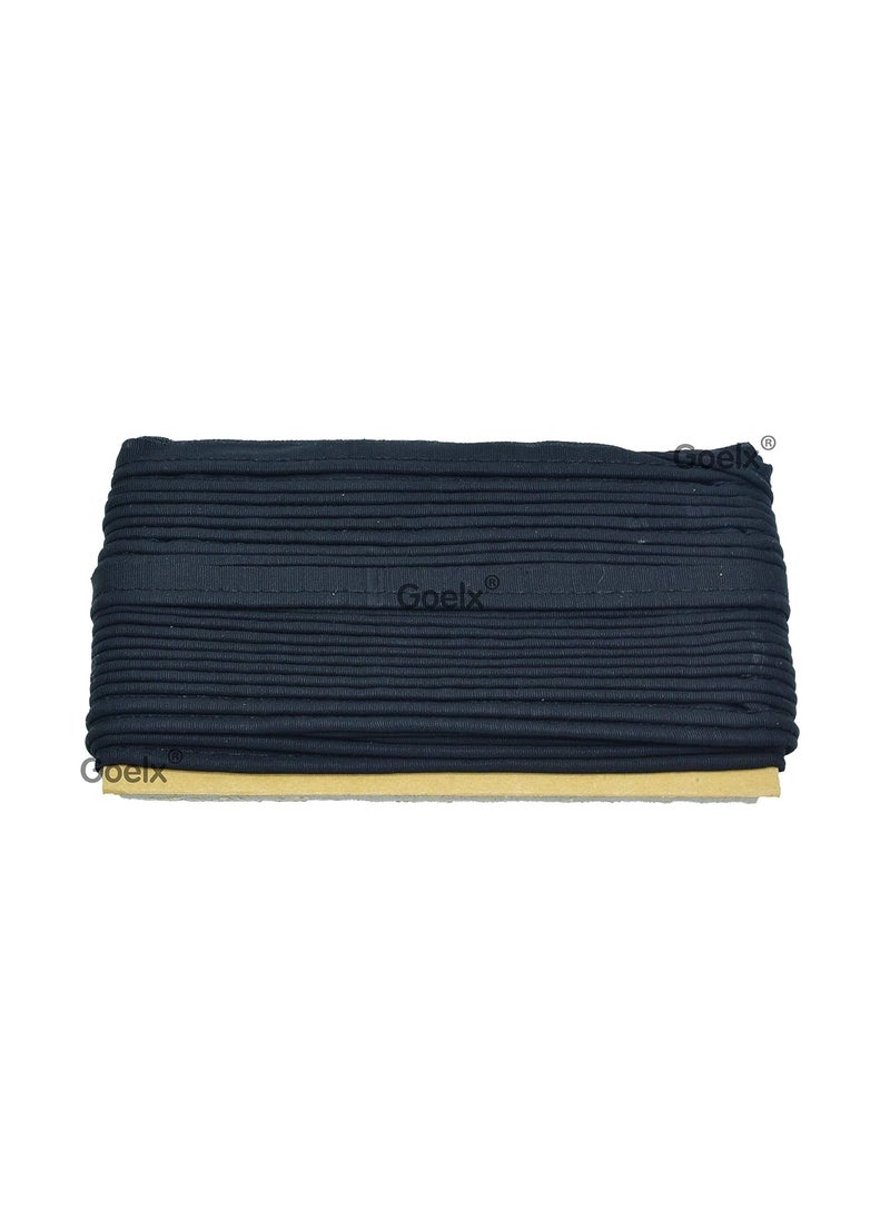 GOELX Goelx Piping Lace All Purpose Multi Usable Border 17 Mtrs for Apparels, Bedsheet Lining, Bags, Curtains, Sewing (1 cm Wide)  - Image 1