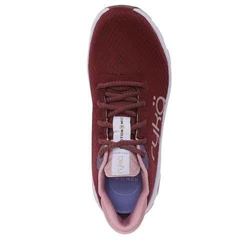 Ryka Womens Devotion X Max RS Walking Shoes Windsor Red Mesh Fabric 5.5 M - Image 5
