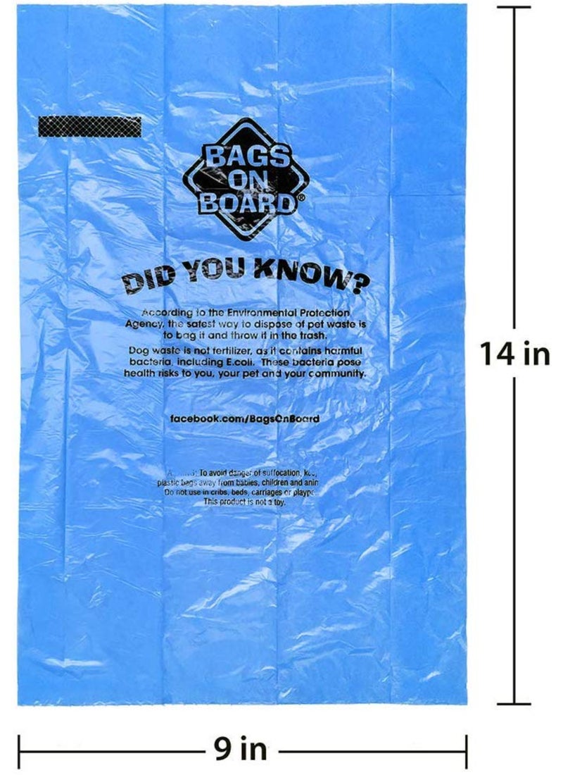 BAGS ON BOARD Dog Waste Pick Up Refill Bags Economy - Image 3