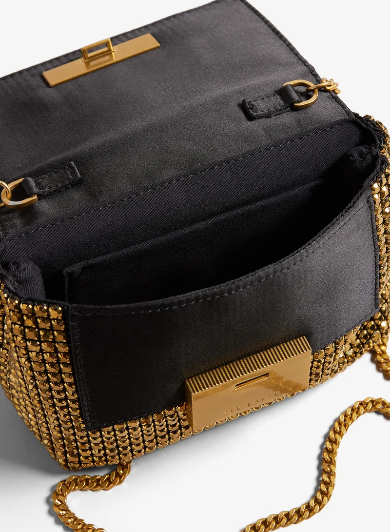 تيد بيكر حقيبة كروس بودي صغيرة كريستال