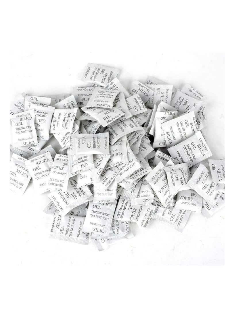 Reusable Silica Gel Desiccant Moisture Absorbent Bags (Pack of 100)  - Image 1