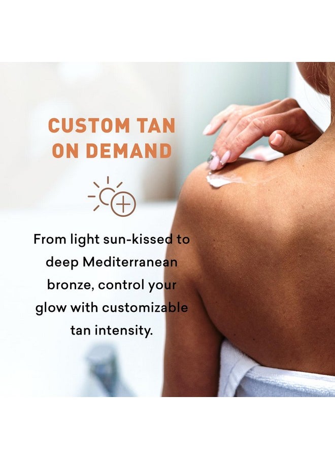 Just Nutritive Sunless Tanning Lotion | Anti-Aging Self-Tanner | Body Tanning | Sun Kiss Glow Bronze Finish | Bronzer Lotion For All Skin Types | Just Nutritive | 8 Oz  - Image 5