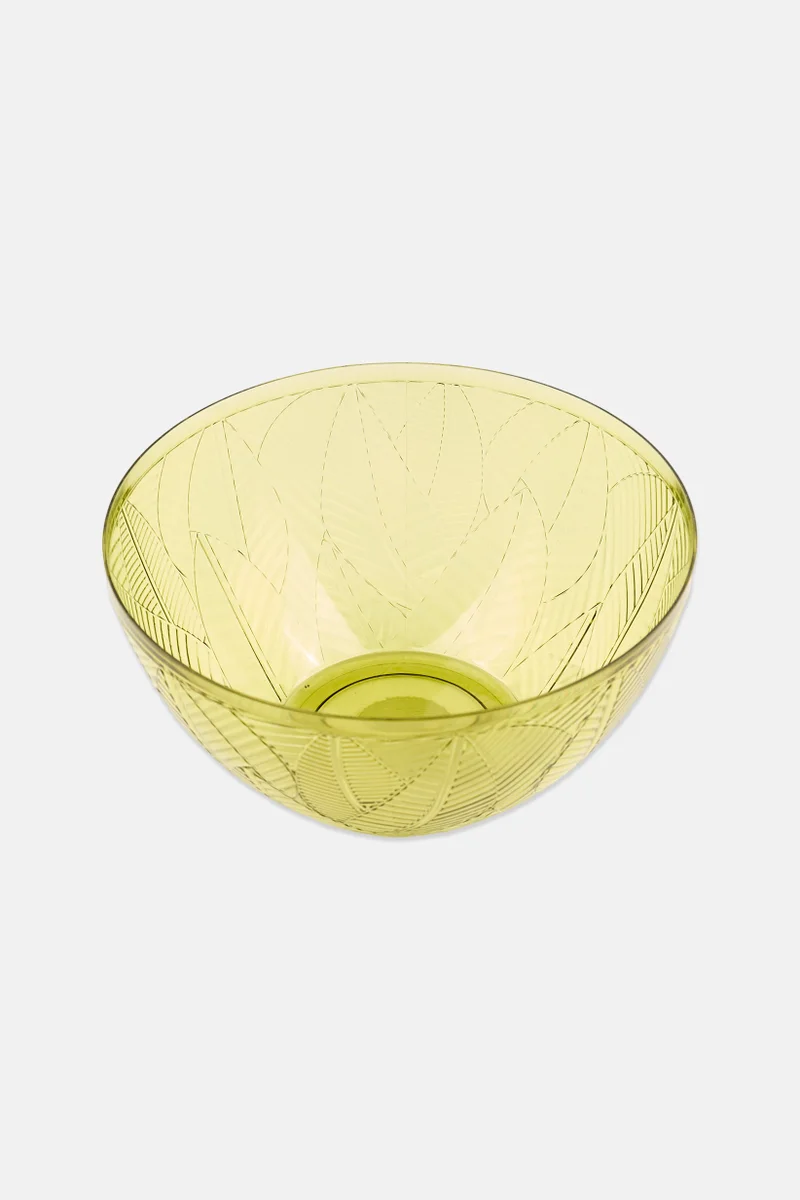 موي موتشو وعاء مزخرف 13 سم ارتفاع × 25 سم قطر، أخضر