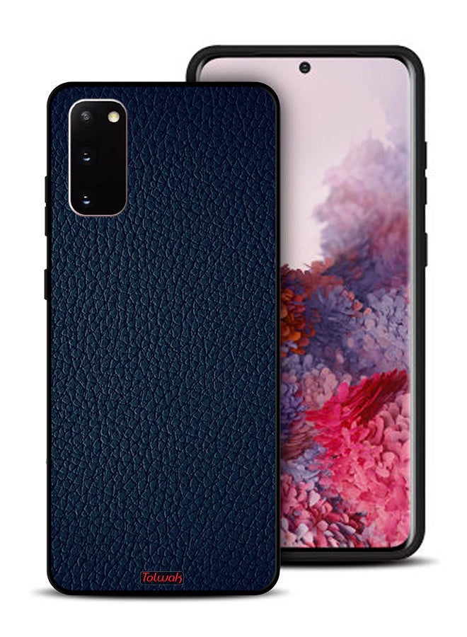 Tolwak غطاء حماية جلدي بنمط لهاتف Samsung Galaxy S20 5G - Image 1