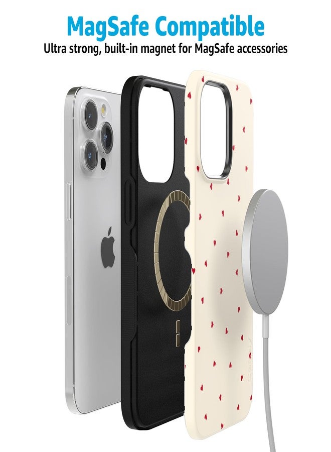 Casely iPhone 15 Pro Max Case | Be Mine | Tiny Hearts | Compatible with MagSafe | Bold Protective Case Design - Image 4