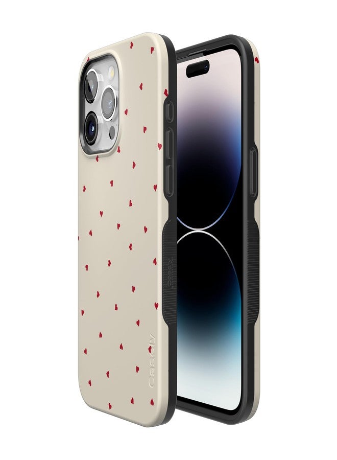 Casely iPhone 15 Pro Max Case | Be Mine | Tiny Hearts | Compatible with MagSafe | Bold Protective Case Design - Image 5
