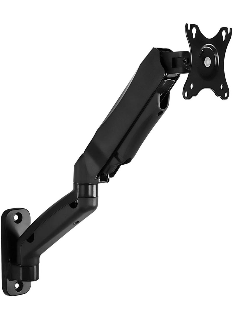 Generic - Computer Monitor Wall Mount Arm, Height Adjustable Articulating with Gas Spring Arm, for 17-32 inch LCD, LED Computer Monitors - Image 1