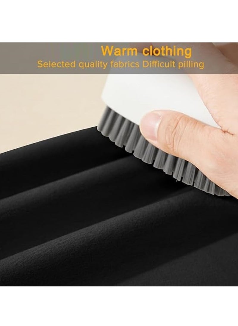 RATSAW - Men's Thermal Underwear Set Long Johns Ultra Soft Fleece Lined Base Layer Set for Cold Weather Thermal Underwear for Men Long Sleeve Pajama Top and Bottom Set L - Image 1