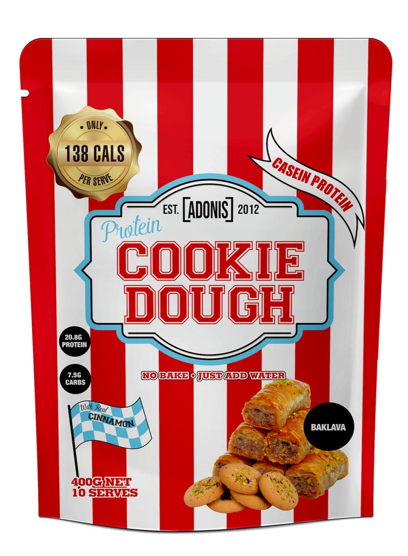 Adonis Protein Cookie Dough - Baklava - (400g) - Image 3