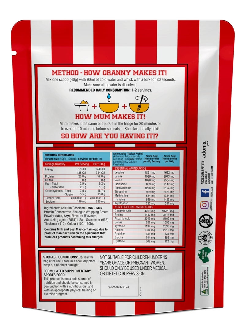 Adonis Protein Cookie Dough - Baklava - (400g) - Image 2