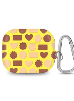 StylePods Case for Airpods 3rd Gen Case With Anti-Lost Keychain - Hearty Biscuits
