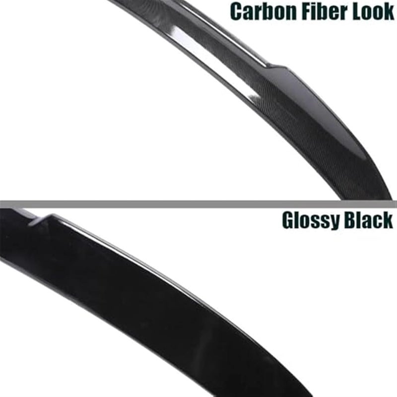 QASULER Gloss Black Rear Bumper Spoiler for BMW 5 Series G30 & F90 - Image 4