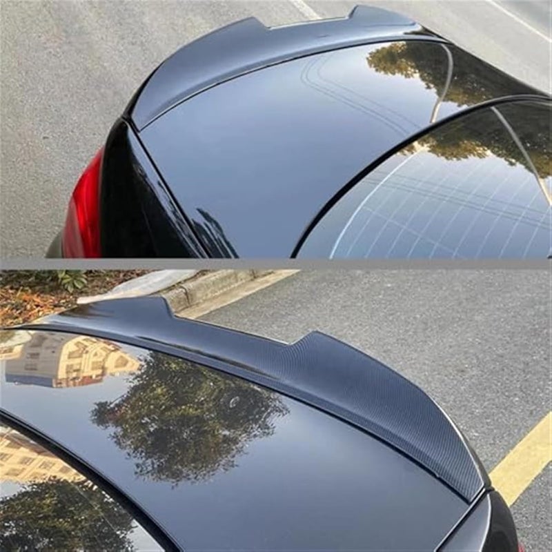 QASULER Gloss Black Rear Bumper Spoiler for BMW 5 Series G30 & F90 - Image 3