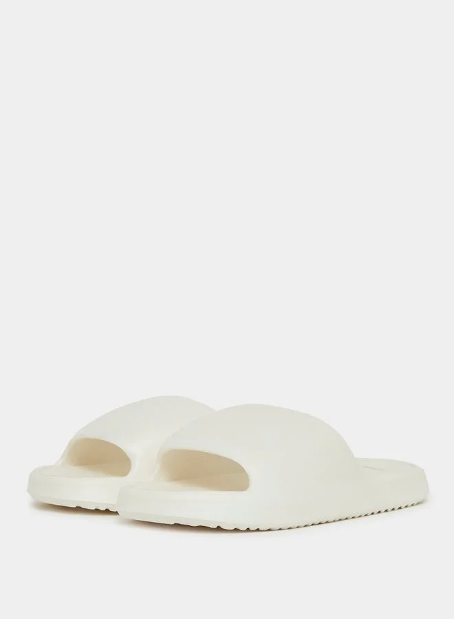 Styli Single Band Platform Sole Slides