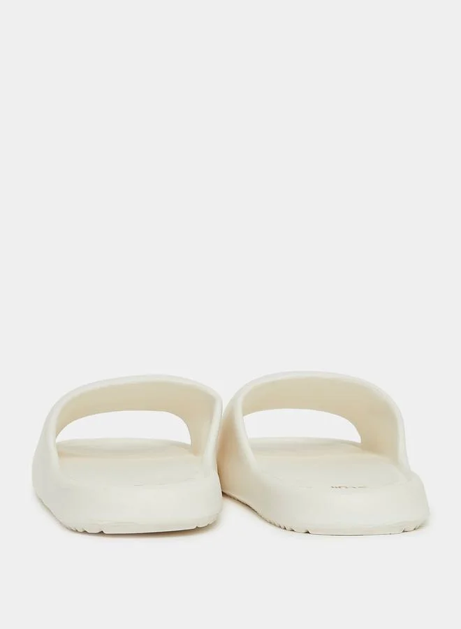 Styli Single Band Platform Sole Slides