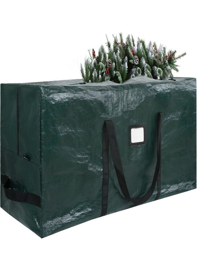 lucdnc Large Christmas Tree Storage Bags Heavy Duty Tree Bags Holiday Storage Bags Protects From Moisture Or Dust,Alternative To Xmas Tree Storage Box (Green, 7.5 Ft) - Image 1