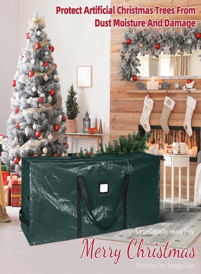 lucdnc Large Christmas Tree Storage Bags Heavy Duty Tree Bags Holiday Storage Bags Protects From Moisture Or Dust,Alternative To Xmas Tree Storage Box (Green, 7.5 Ft) - Image 5
