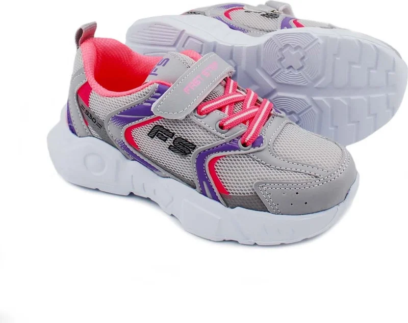 Fast Step Unisex Sports Comfortable Sole Lightweight Sneaker Velcro Summer Kids Shoes 868xcaf2110