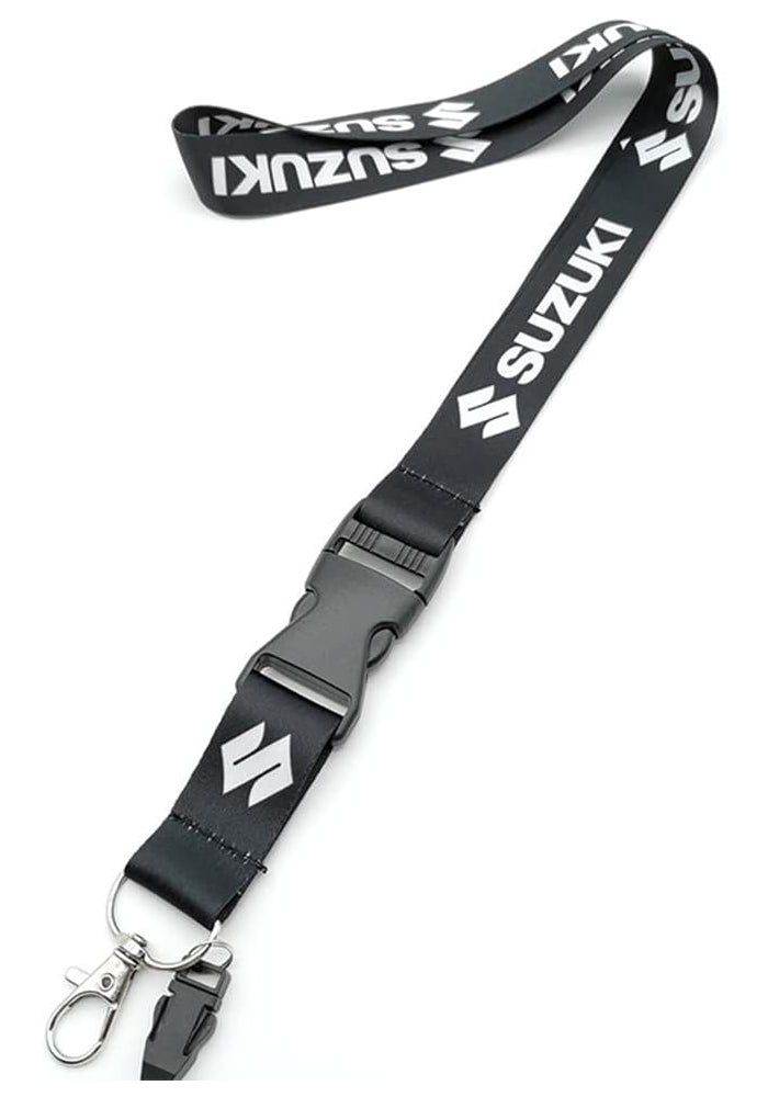 Suzuki Motorcycle Lanyard and Keychain Set - Image 3