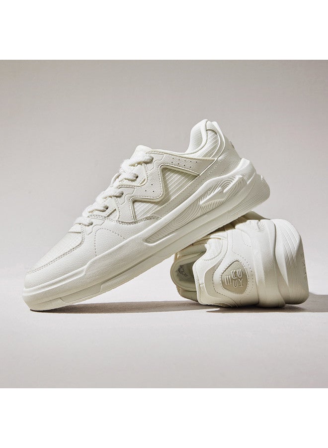 ERKE White Peach Oolong 2.0 Lite】breathable Skate Shoes For Men And Women, Versatile Casual Sports Shoes For Couples - Image 4