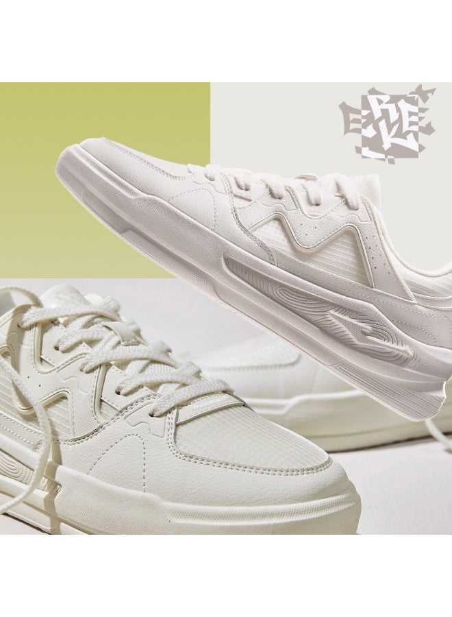 ERKE White Peach Oolong 2.0 Lite】breathable Skate Shoes For Men And Women, Versatile Casual Sports Shoes For Couples - Image 2