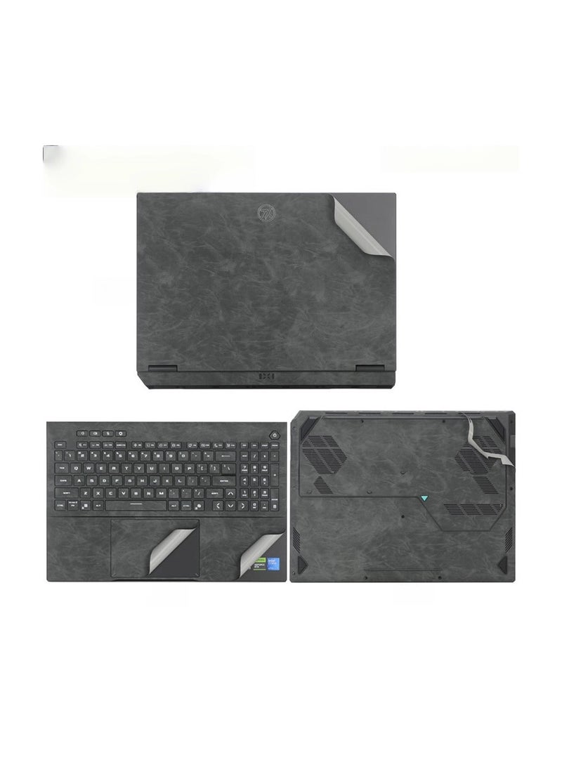 Laptop Sticker Sleeve for ASUS TUF Gaming A16 Laptop Scratch Resistant Sticker 3-Sided Laptop Film Laptop Film - Image 1
