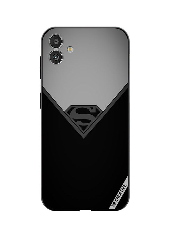 Protective Case Cover For Samsung Galaxy F14 Simple Superman Design Multicolour