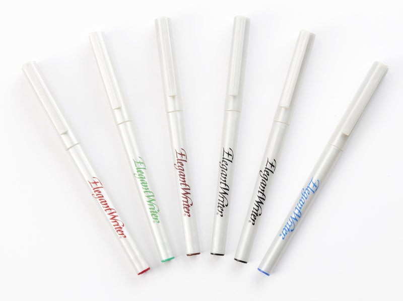 Speedball Elegant Writer Calligraphy Assorted Markers 6/Pkg-Medium Point - Image 3