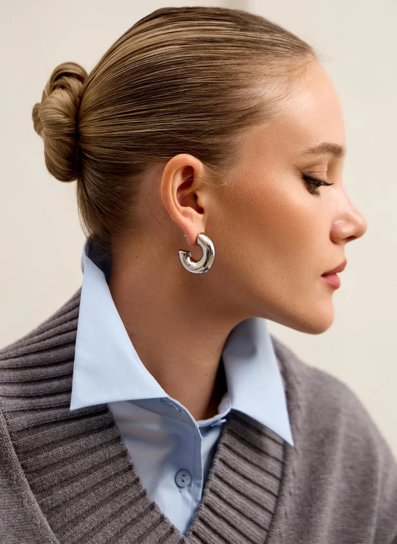 Lichi  Blown half-hoop earrings for Women | Best Price UAE