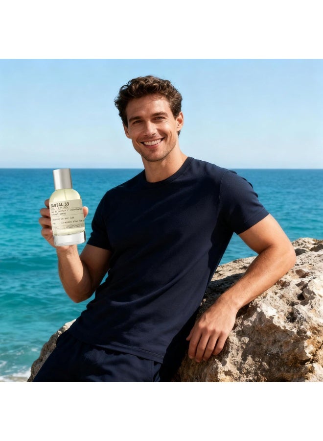 33 Pheromone Cologne for Men, Ice Fresh Summer EDP Perfume 100ml - Long Lasting Cooling Men's Fragrance Spray, Sweat-Resistant Gift for Husband & Father - Image 4