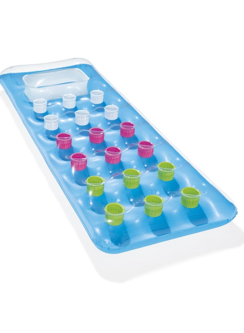 Bestway Bestway® 6'2" x 28"/1.88m x 71cm Summer Colors Transparent Floating Mat  - Image 2