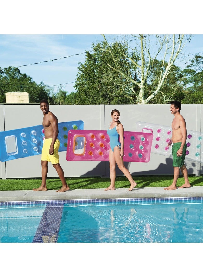 Bestway Bestway® 6'2" x 28"/1.88m x 71cm Summer Colors Transparent Floating Mat  - Image 5