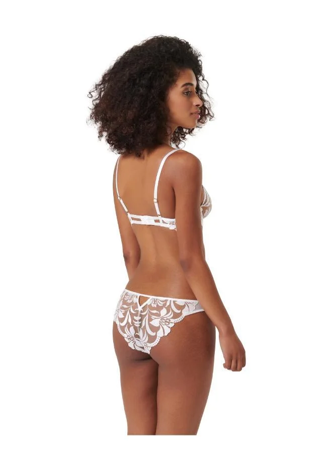 BLUEBELLA Strappy Mesh Detail Wired Bra