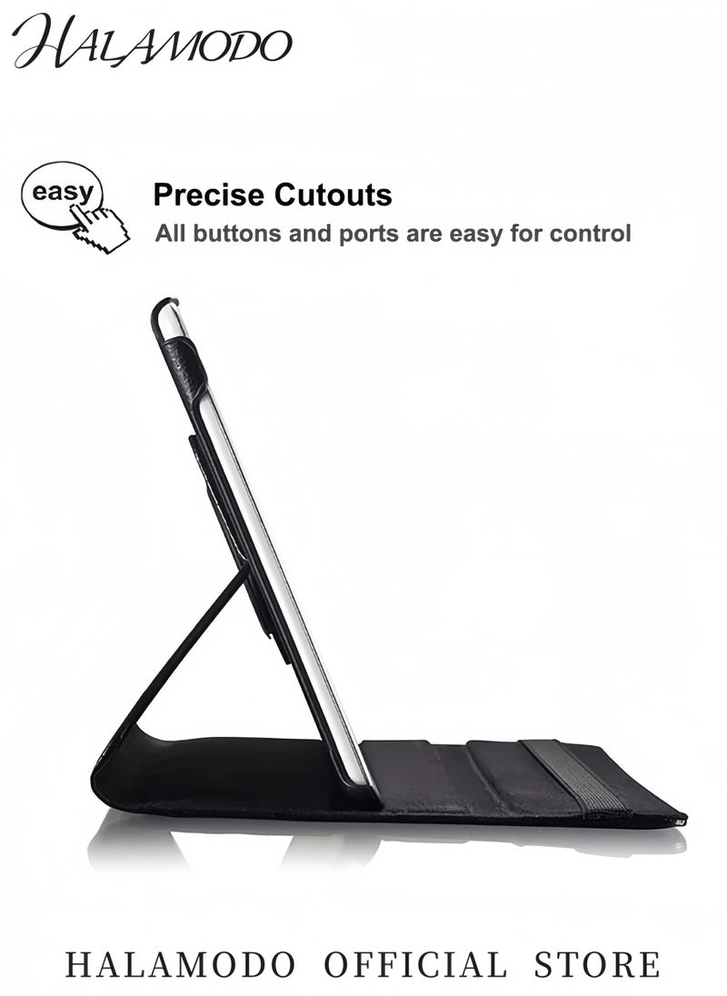 Generic - 360 Degree Rotating Stand Case for Samsung Galaxy Tab S 10.5 (SM-T800/T805) Multi Angle Folio Protective Cover Lightweight PU Leather Case with Auto Sleep/Wake Function - Image 1