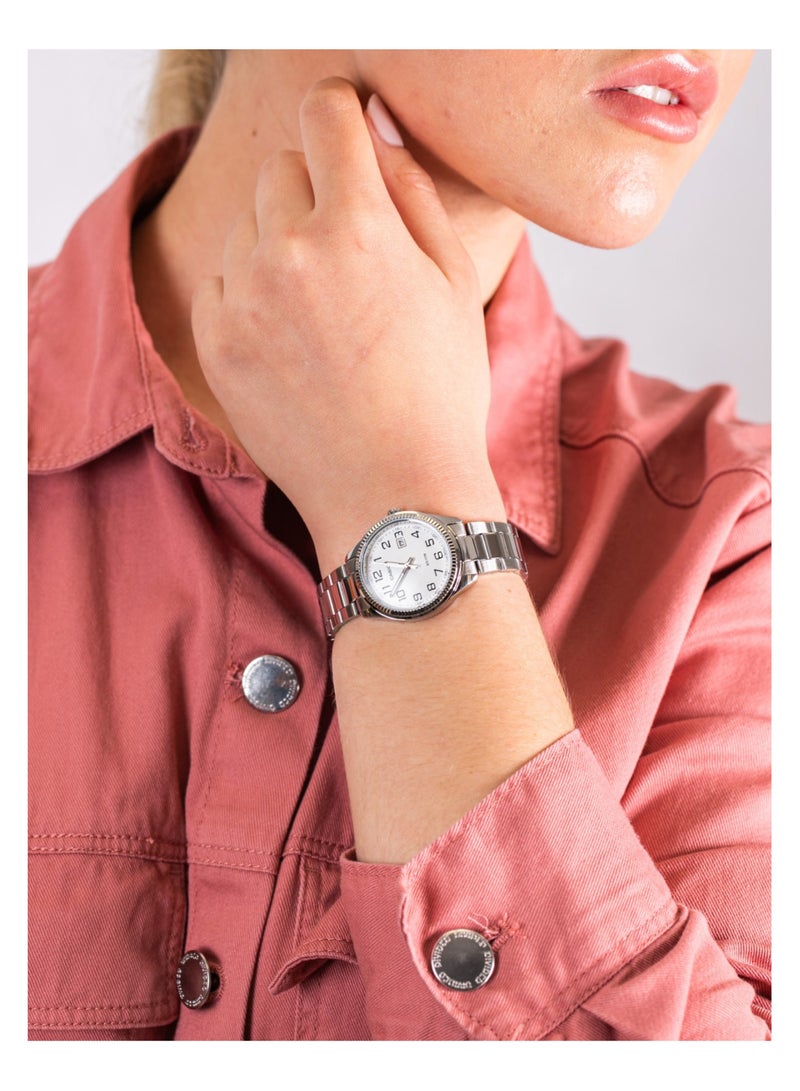 CASIO Women's Quartz Stainless Steel White Dial Watch LTP-1302PD-7BVEF - Image 3