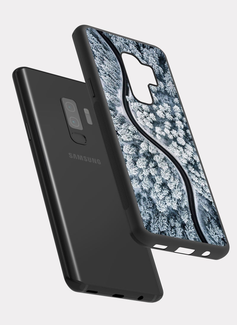 بكسلات كفر سامسونج جالكسي اس 9 بلس طريق ثلجي ابيض - Image 2