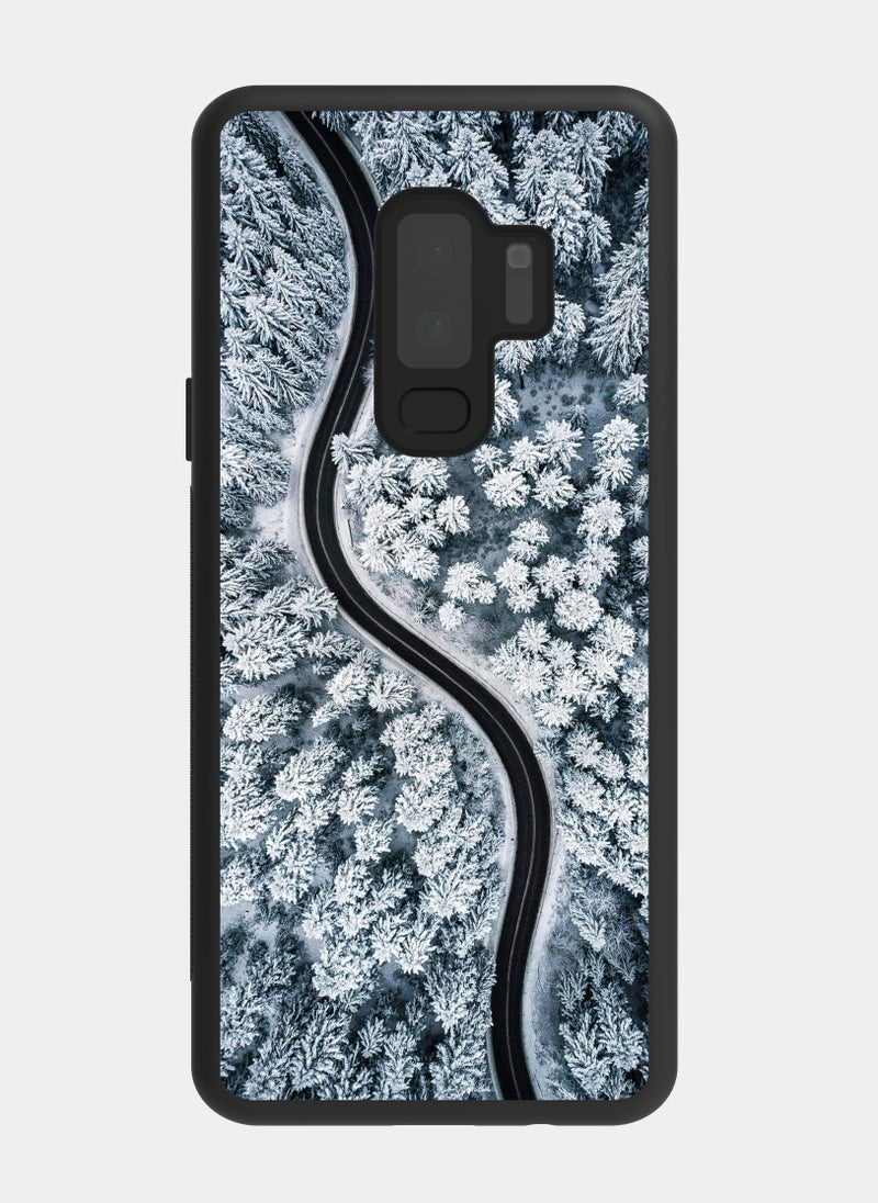 بكسلات كفر سامسونج جالكسي اس 9 بلس طريق ثلجي ابيض - Image 1