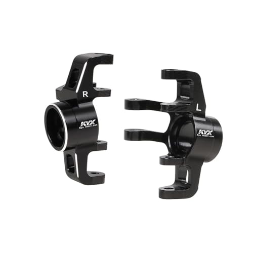 KYX Racing Aluminum Front Hubs Set Suspension Upgrades Parts Accessories for 1/18 RC Car ARRMA Granite Grom Mega - Image 1